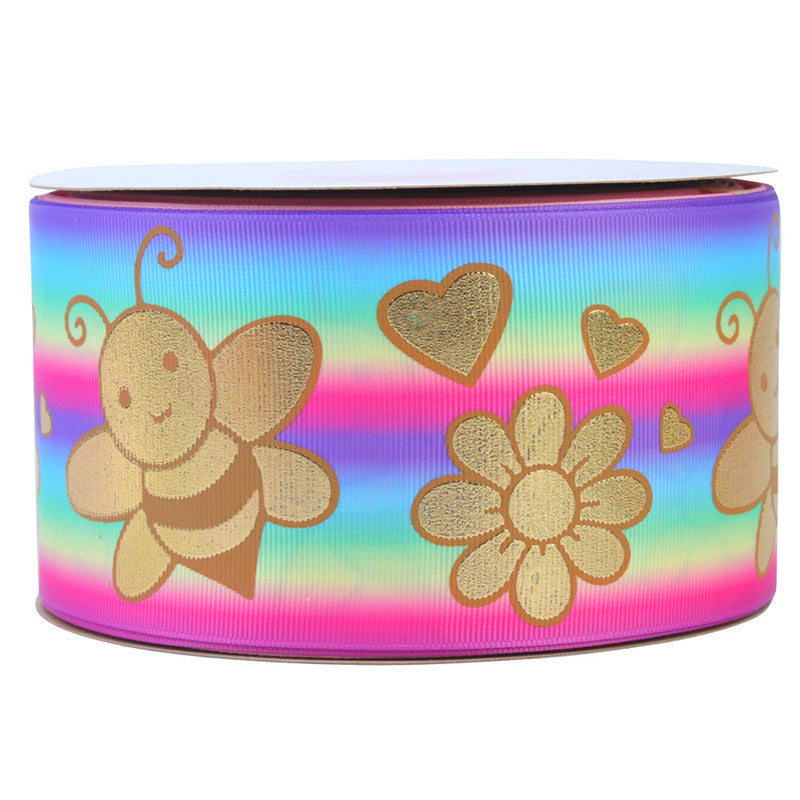 Bronzing bedrucktes Ripsband für Kleideraccessoires – Bild 11 | LuxeStyle