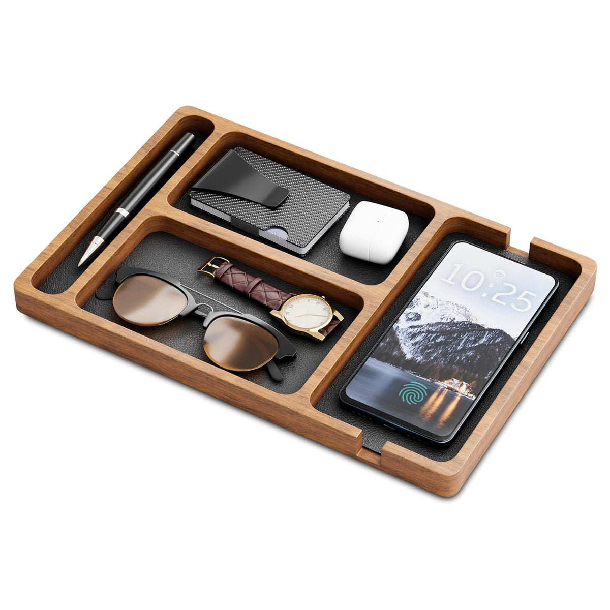 Organizer-Box aus Massivholz – Bild 7 | LuxeStyle