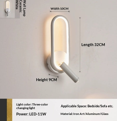 Drehbare Wandlampe mit Touch-Steuerung – Bild 10 | LuxeStyle