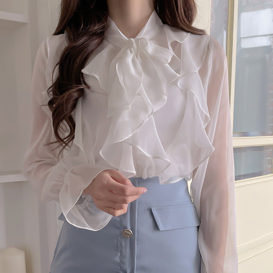 Elegante Chiffonbluse für Damen – Bild 5 | LuxeStyle