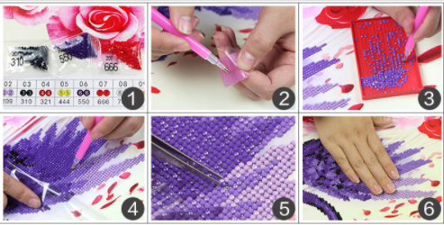 5D Diamond Painting: Rund- oder Quadrat-Diamanten | LuxeStyle
