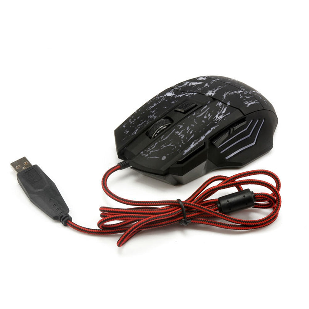 Gaming-Maus mit Lichfunktion
