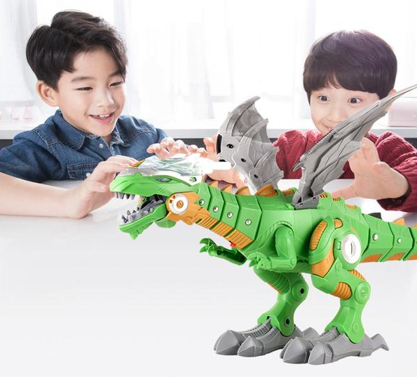 Intelligenter Roboter-Dinosaurier mit Sprühfunktion