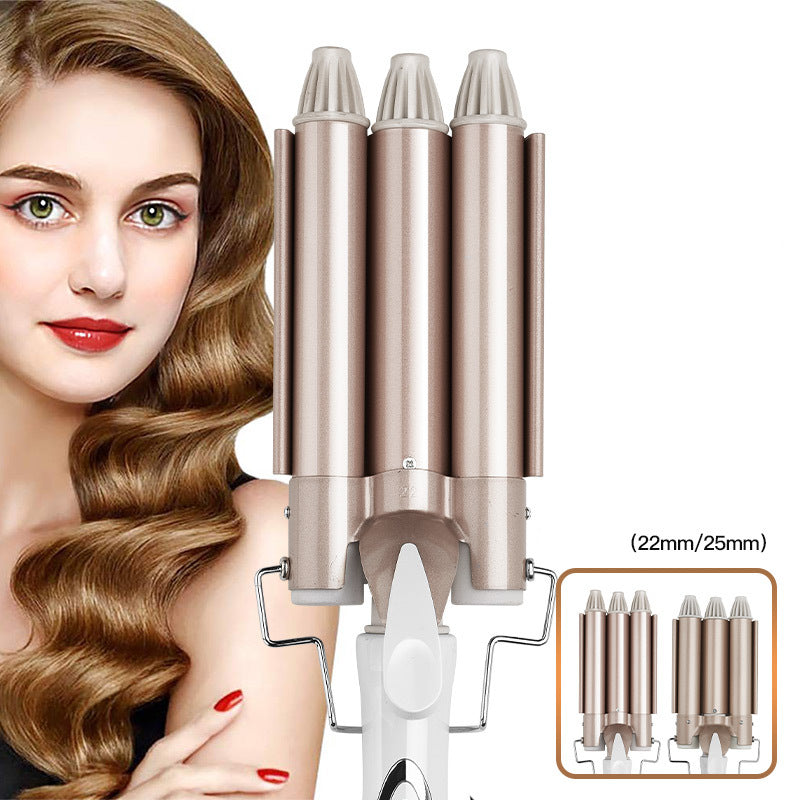 Drei-Rohr Lockenstab für Beach Waves – Bild 2 | LuxeStyle
