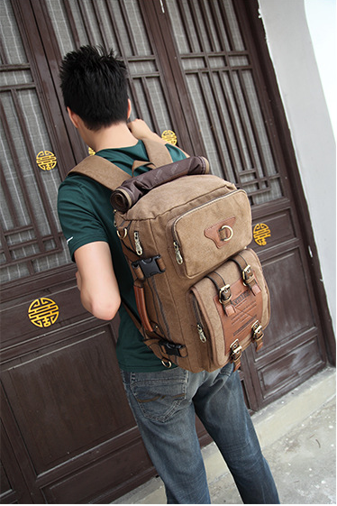 Berk – Grosser Canvas-Reiserucksack – Bild 3 | LuxeStyle