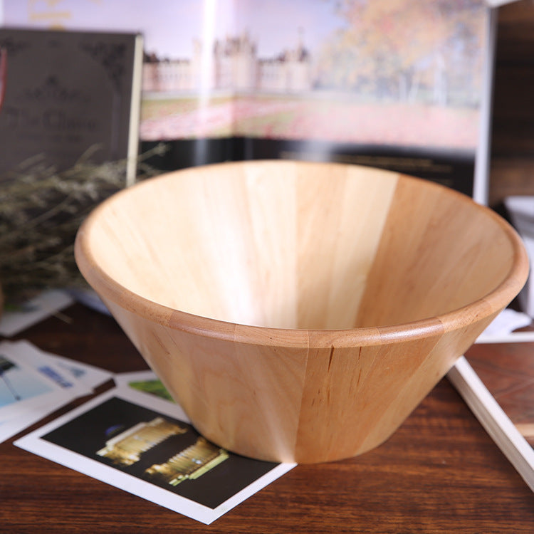 Grosse runde Holzschale im Japan-Stil | LuxeStyle