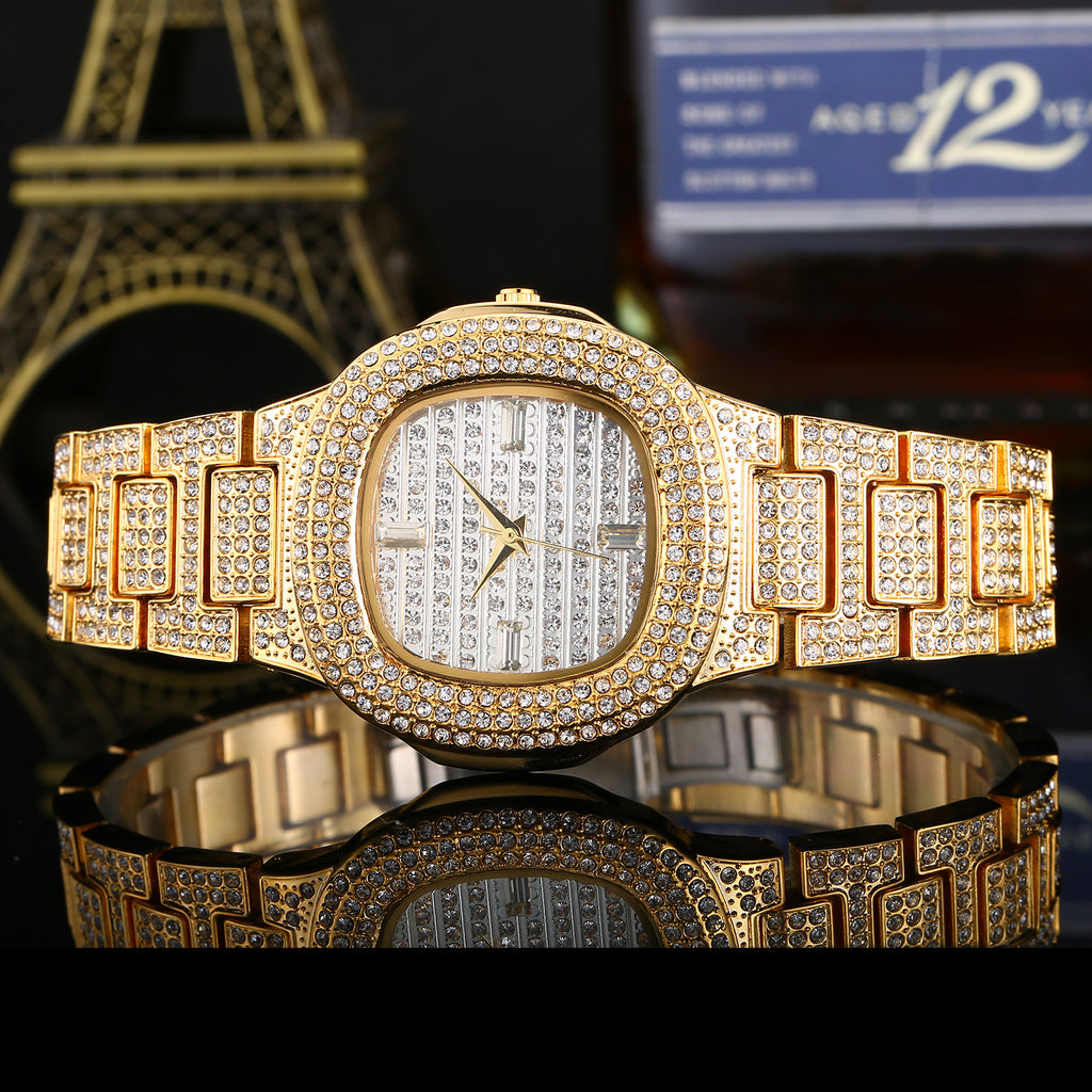 Wasserdichte Damenuhr mit Metallarmband | LuxeStyle