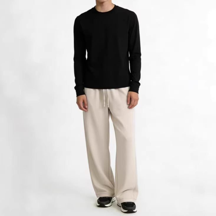 Unisex Langarmshirt aus Baumwolle