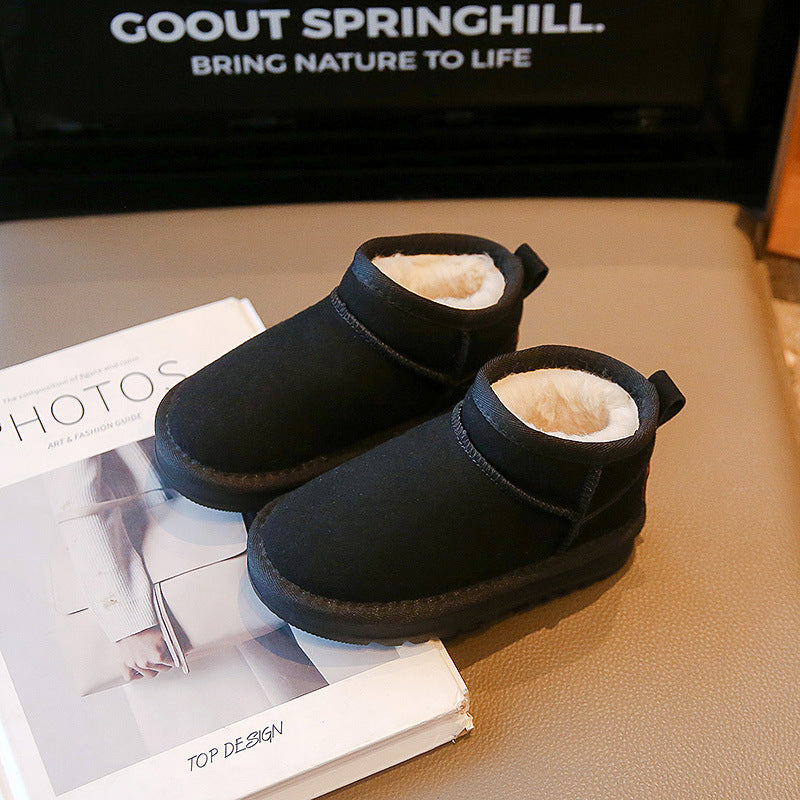Kinderstiefel in Camel, Lila, Schwarz – 7–12 Jahre – Bild 9 | LuxeStyle