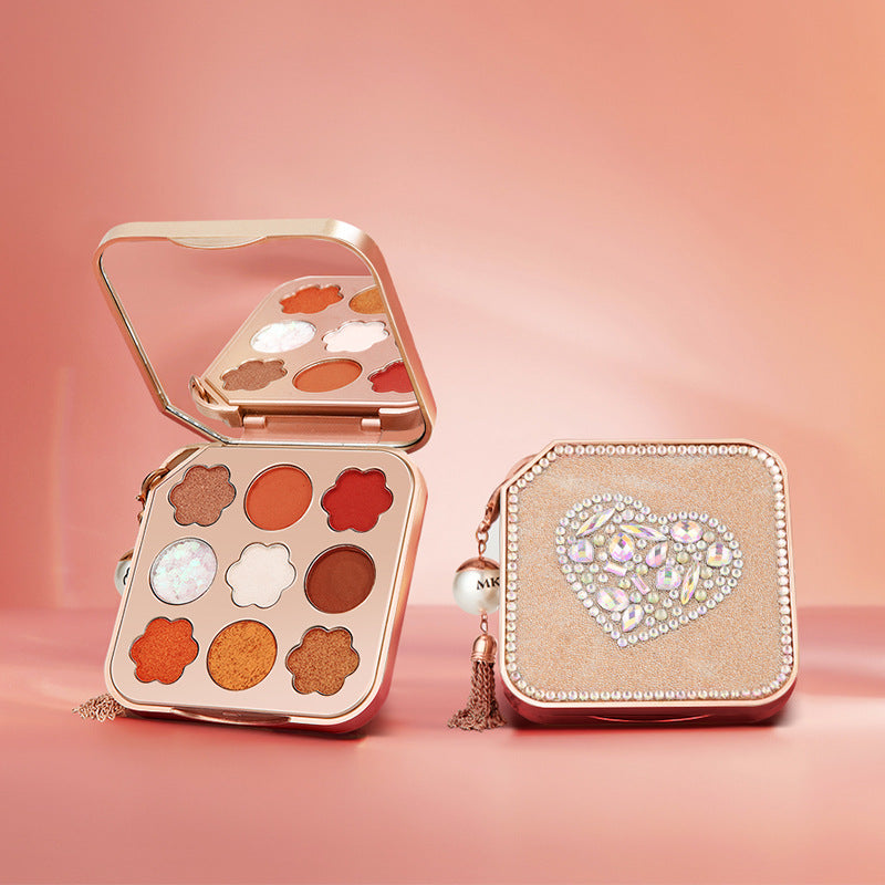 Langanhaltende Lidschatten-Palette mit neun Farben – Bild 8 | LuxeStyle