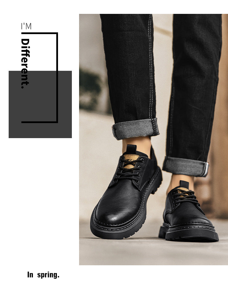 Herren Sommer Casual Leder Boots