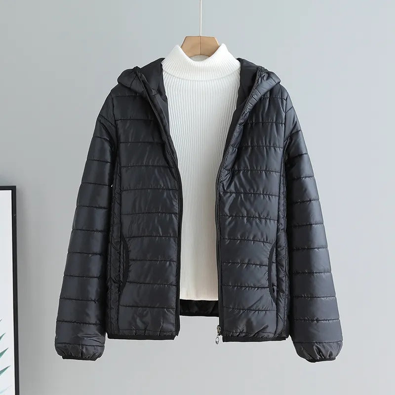 Vielseitige, schlankmachende Wattierte Jacke