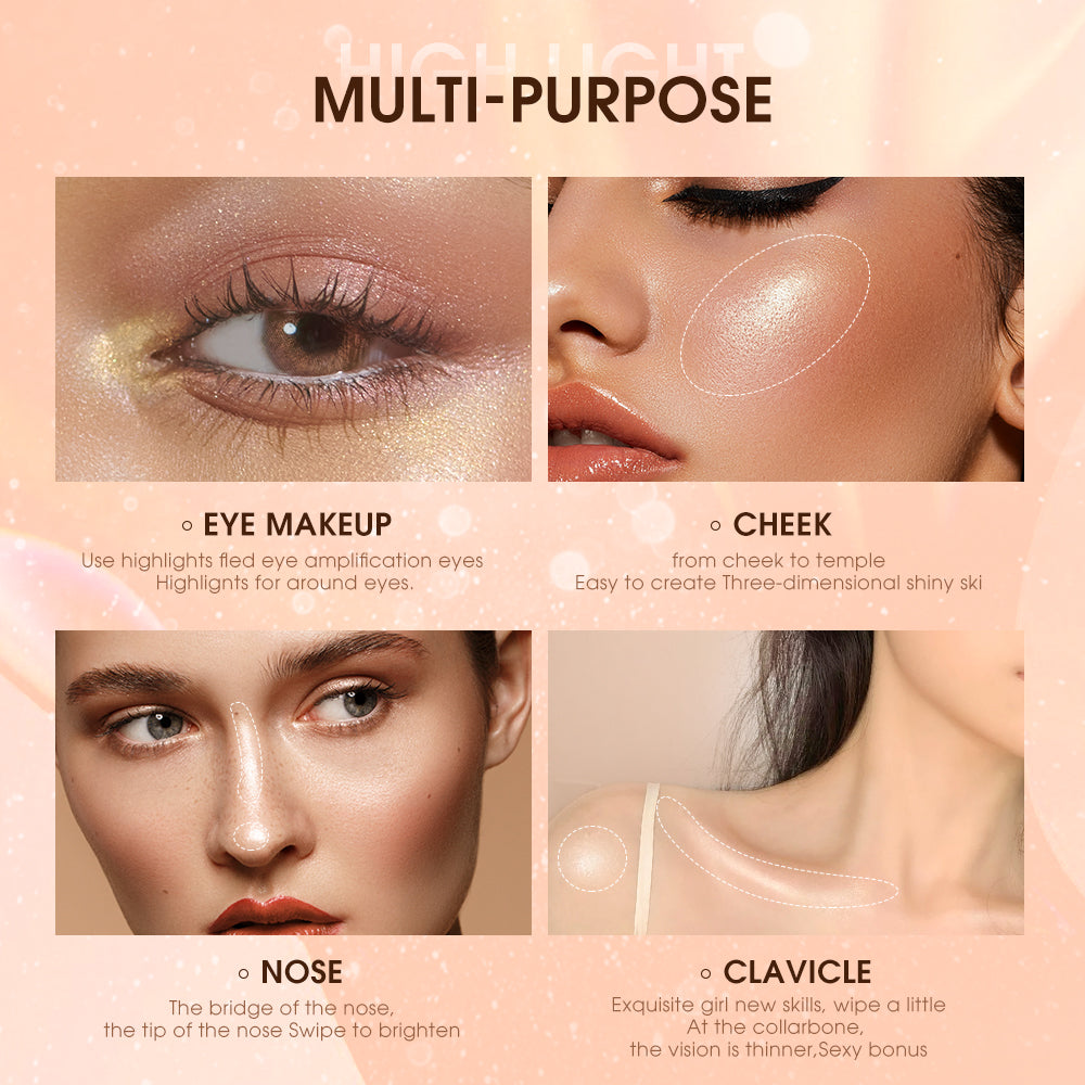 Glitzer Highlighter Palette – Bild 5 | LuxeStyle