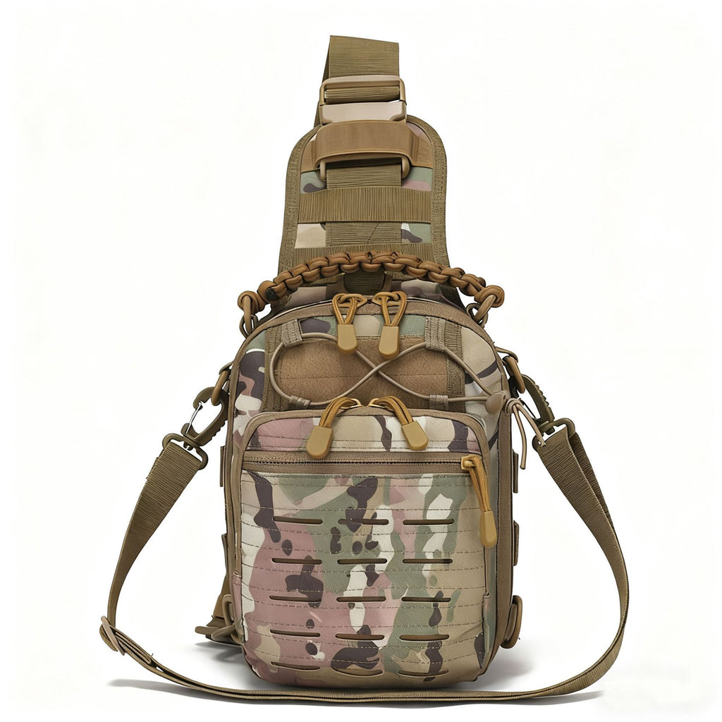Camouflage-Taktikbrusttasche Outdoor & Fahrrad