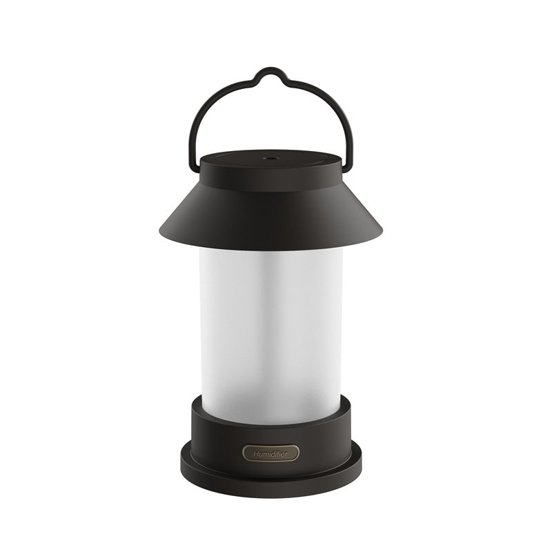 Retro-Luftbefeuchter mit LED-Lampe
