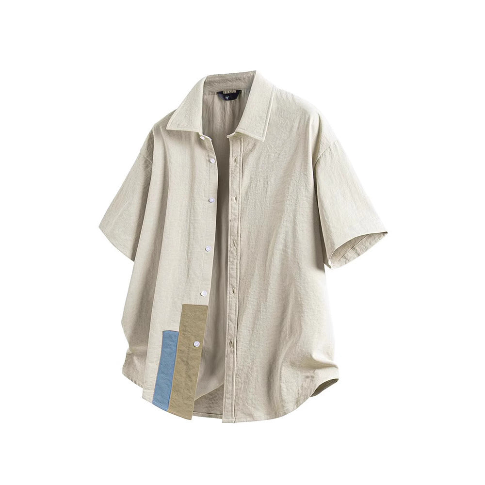 Herren Kurzarm-Shirt Sommer Casual Dünn – Bild 11 | LuxeStyle