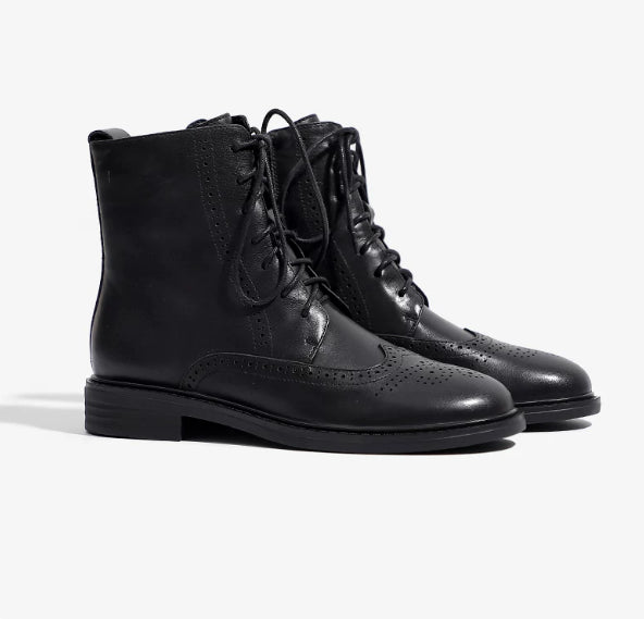 britisch/französisch Vintage Knöchelstiefel