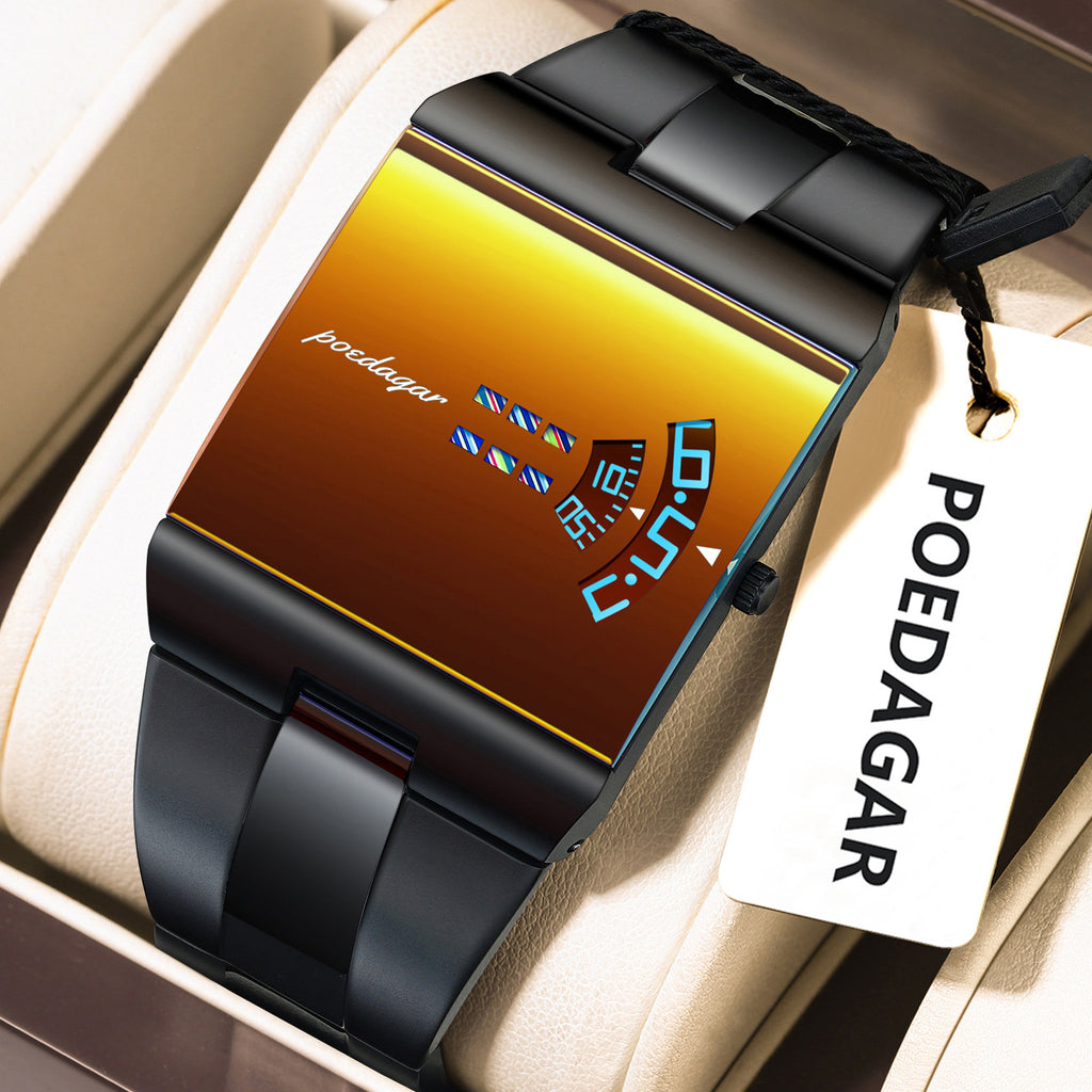 Dünne wasserdichte Quarz-Uhr – 9 mm – Bild 7 | LuxeStyle
