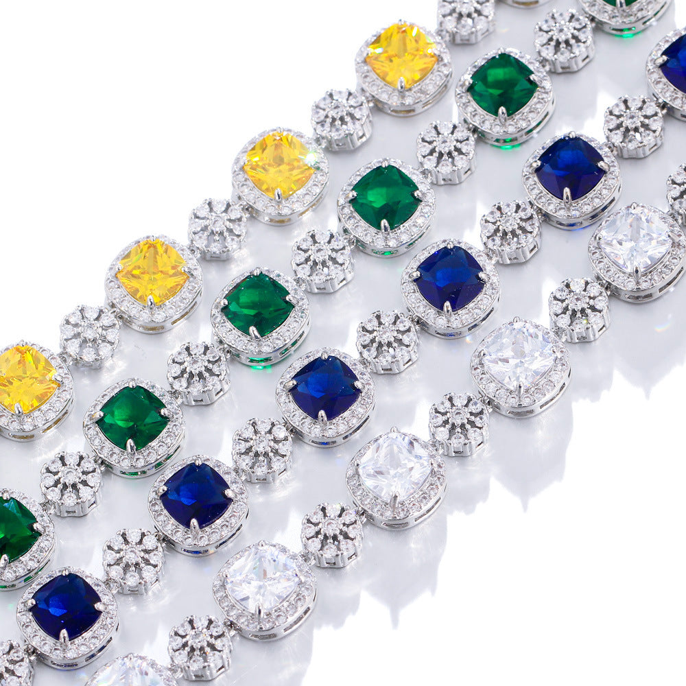 Armband mit farbigen Edelsteinen – Bild 11 | LuxeStyle