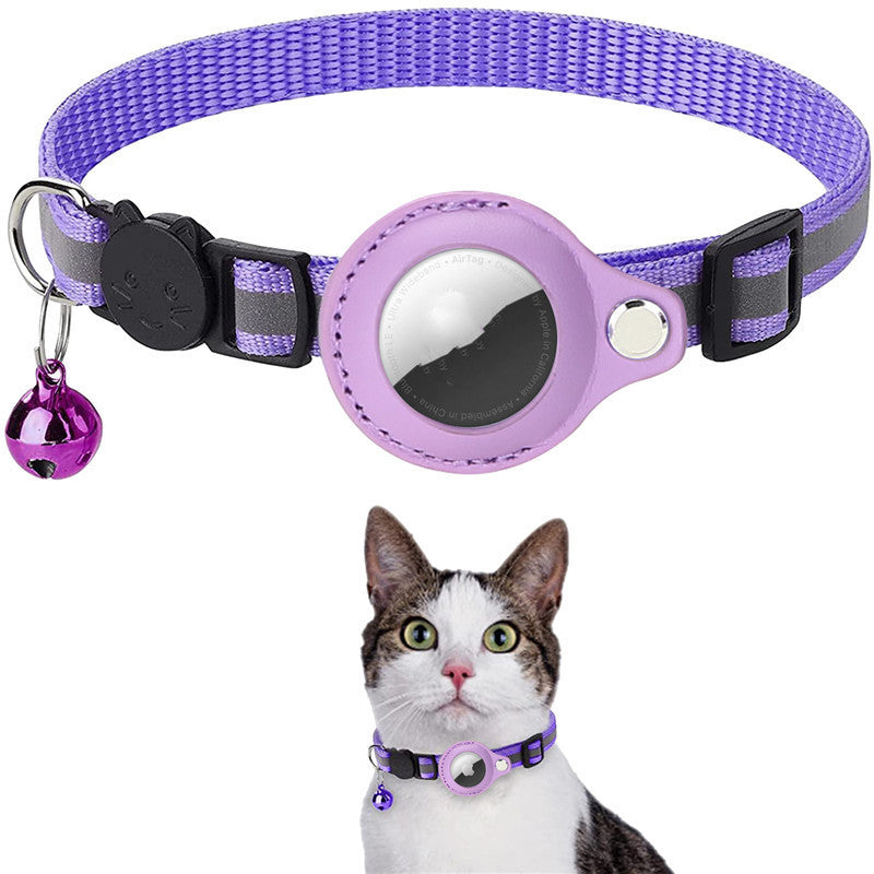 Reflektierender Wasserdichter Halter für AirTag Haustierhalsband