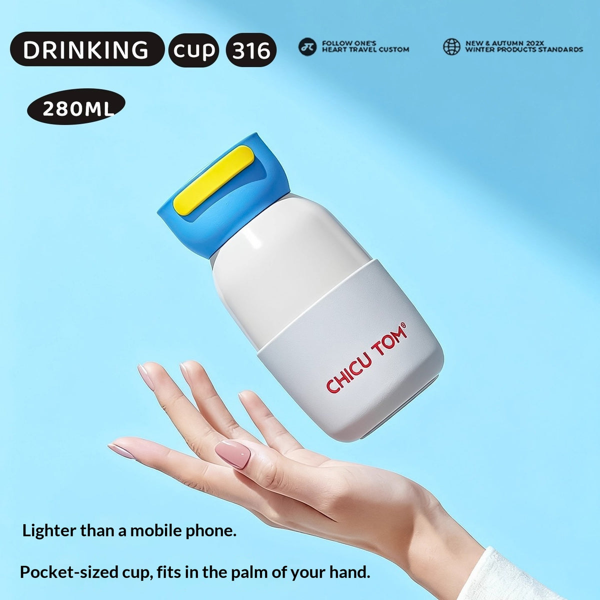 Kompakte Mini-Thermoskanne | LuxeStyle