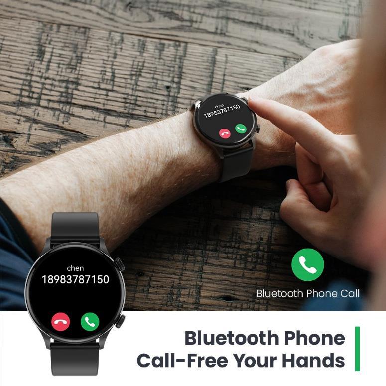 Smartwatch mit Bluetooth-Anruf und Sportmodi