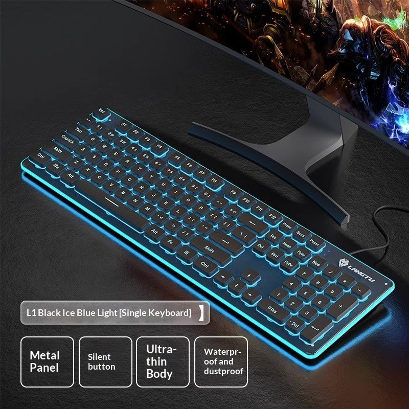 Hintergrundbeleuchtete Tastatur