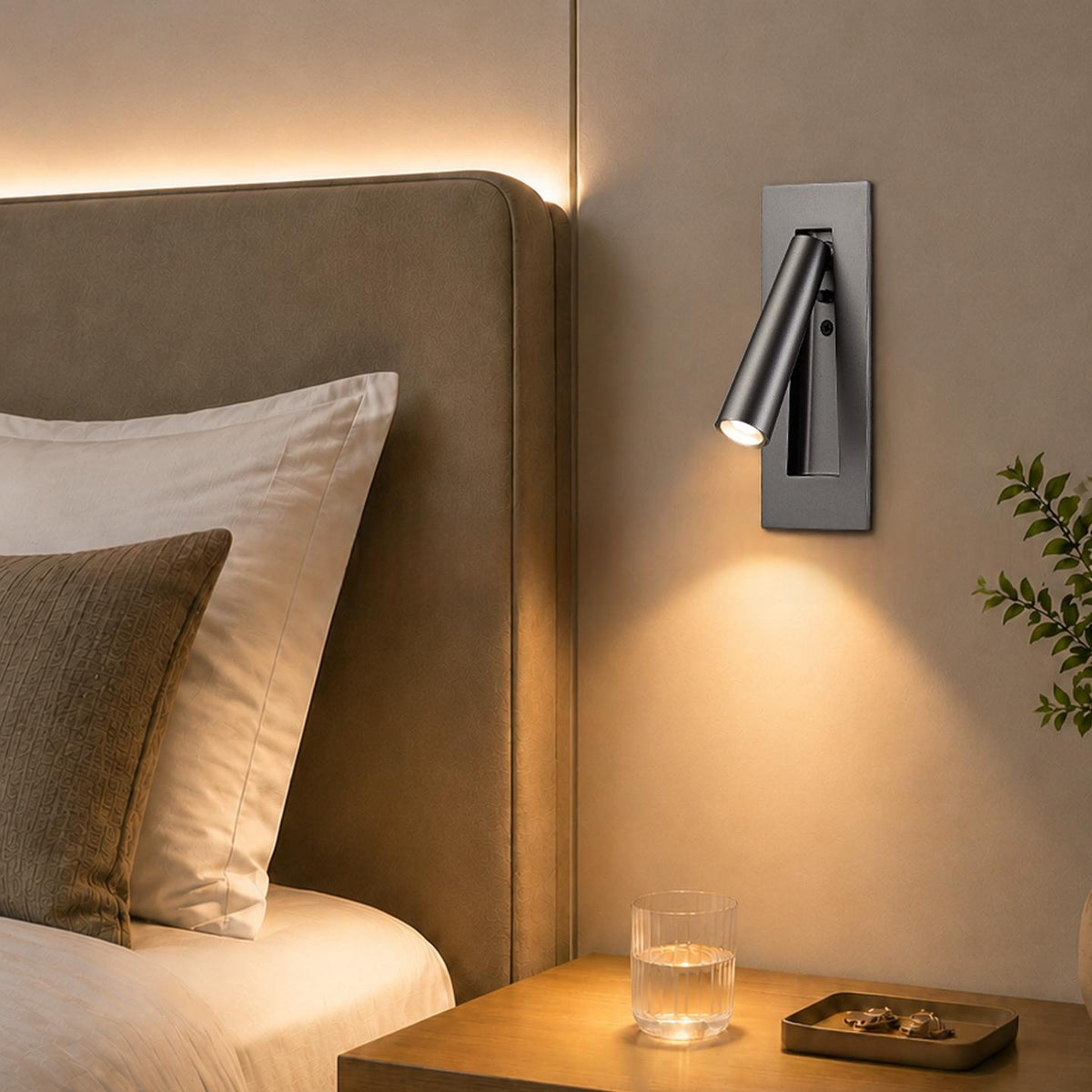 Moderne LED-Wandleuchte, eingelassen | LuxeStyle
