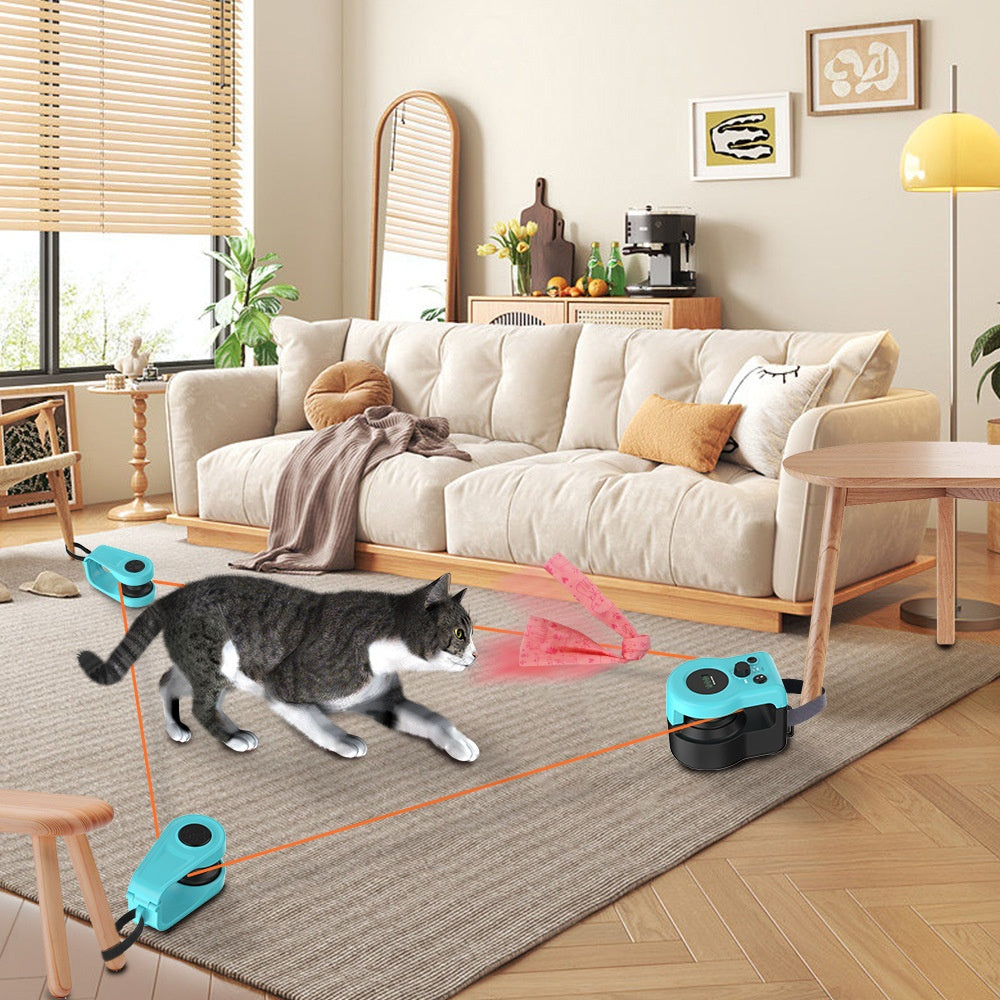 Interaktives Spielzeug für Katzen