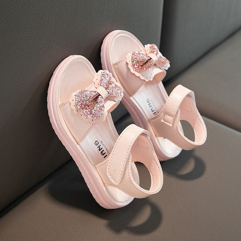 Sommer Sandalen mit Klettverschluss für Mädchen | LuxeStyle