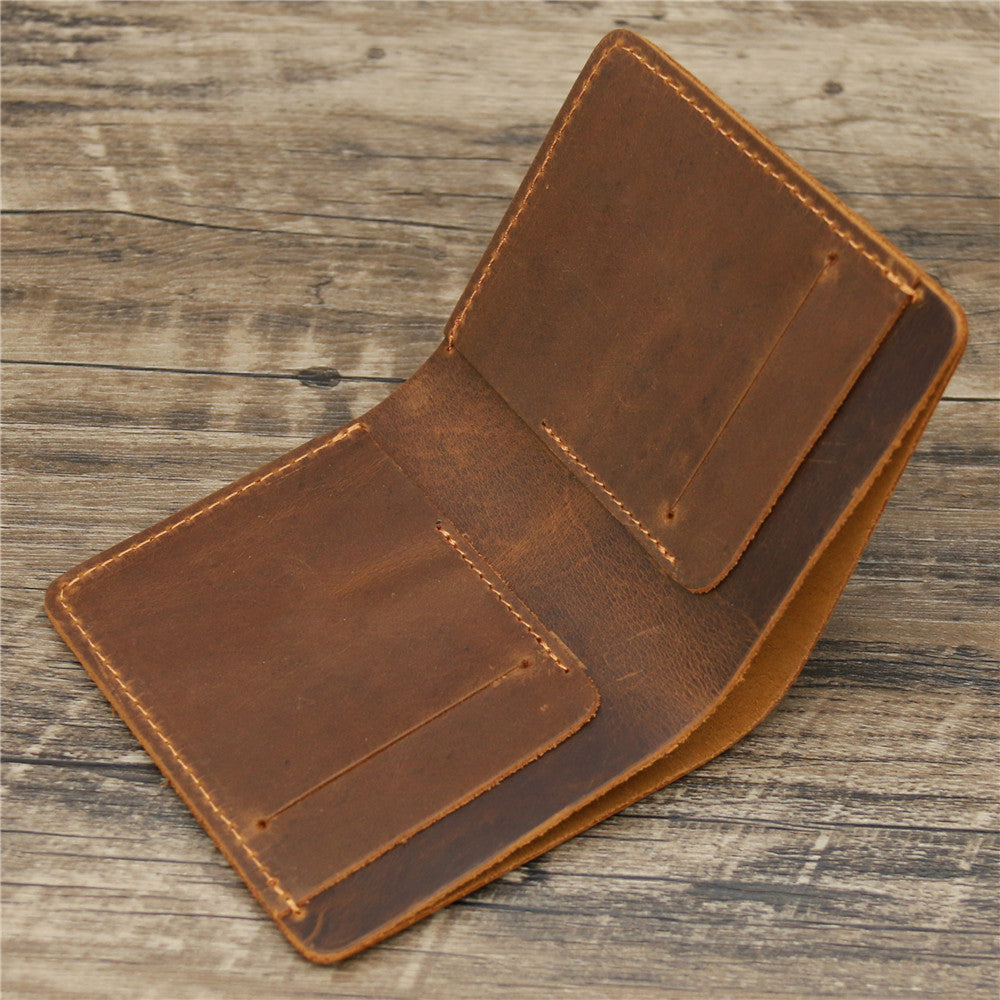 Herren Portemonnaie aus Crazy Horse Leder