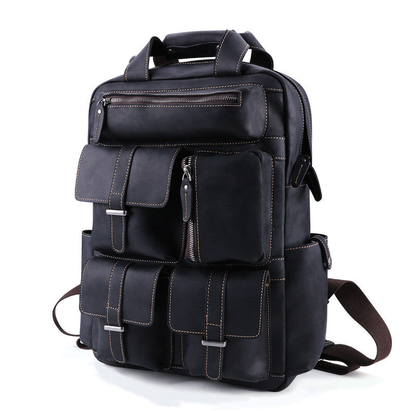 Käferleder-Rucksack für Herren – Bild 3 | LuxeStyle