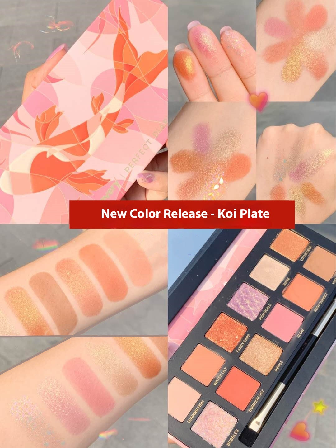 Lidschatten-Palette «Red Fox Plate» – Ansicht 2