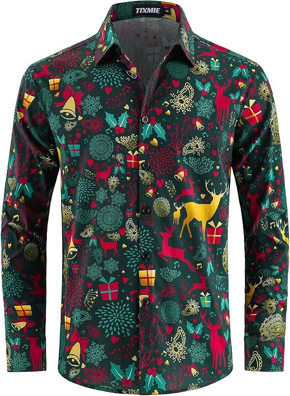 Herren Langarmhemd "Beach Floral" – Bild 10 | LuxeStyle