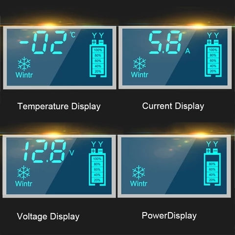 Intelligentes 12V Autobatterie-Ladegerät