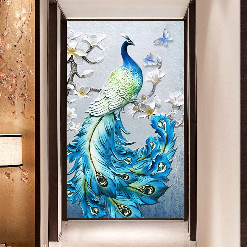 Diamant-Malerei Pfau für Zuhause – Bild 2 | LuxeStyle