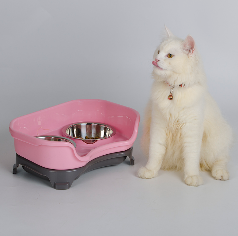 Doppelschale für Hund & Katze aus Edelstahl – Bild 5 | LuxeStyle