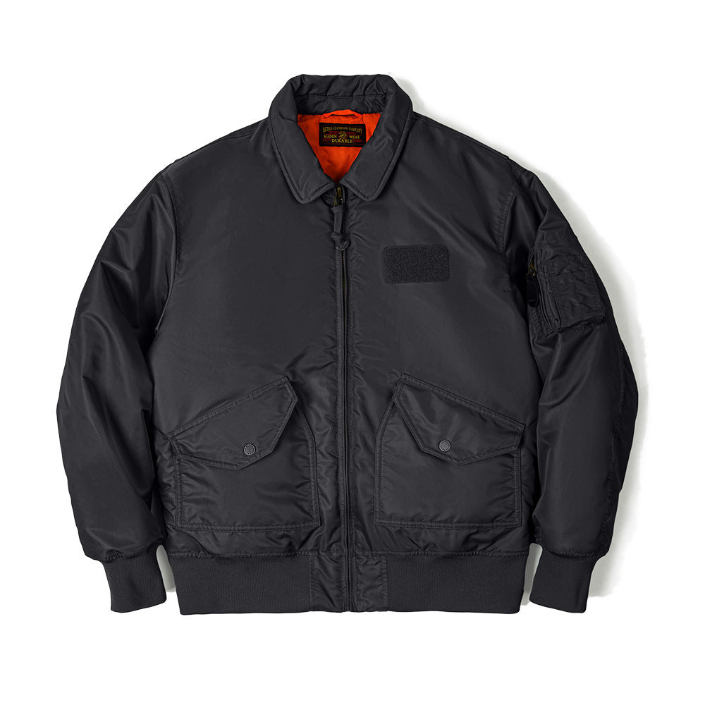 Retro Pilotenjacke für Herren – Bild 3 | LuxeStyle