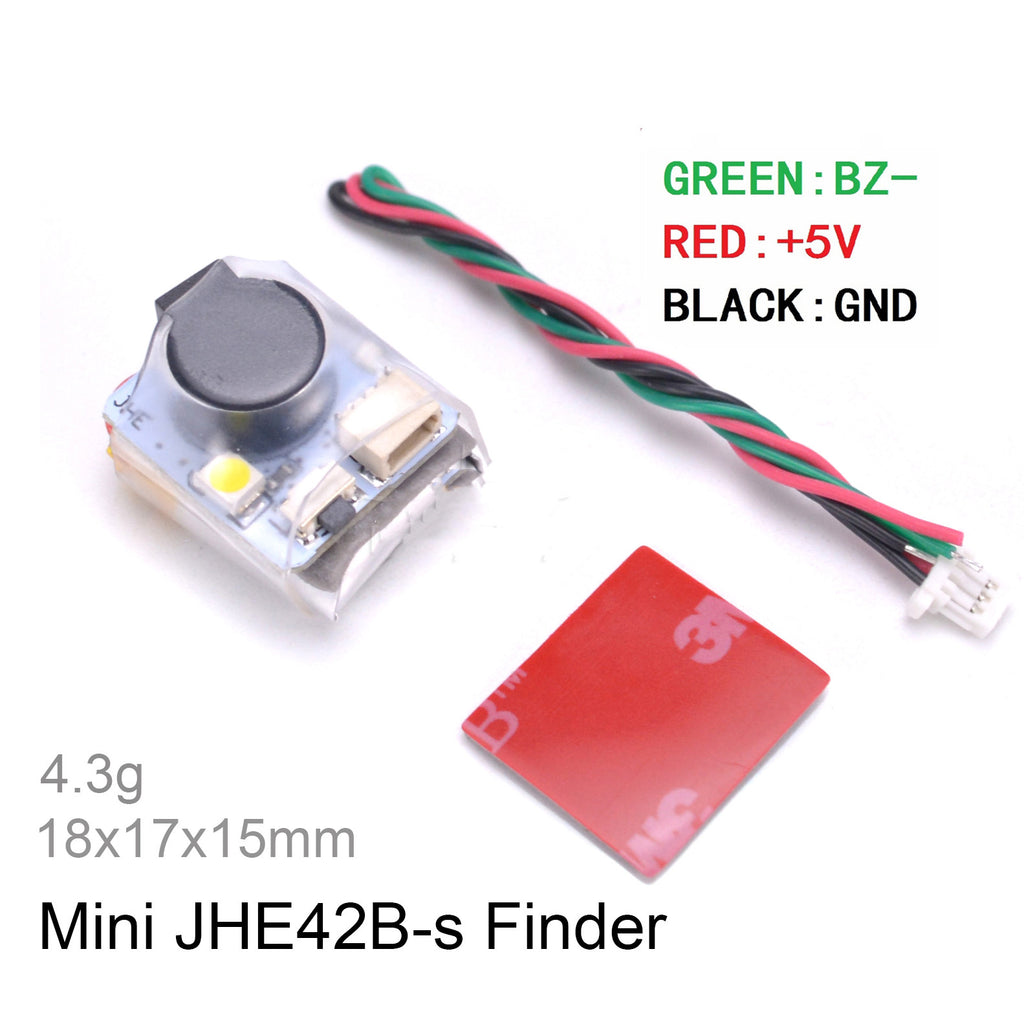 Mini JHE42B-s Finder 5V Super lauter Buzzer mit LED