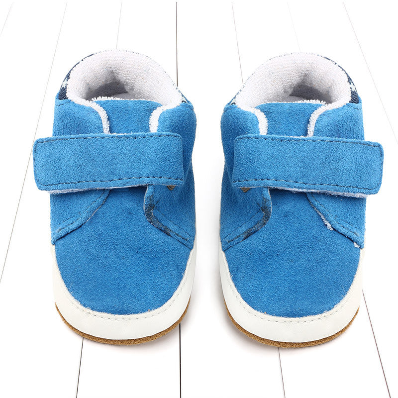 Lammleder-Babyschuhe mit Klettverschluss – Bild 2 | LuxeStyle