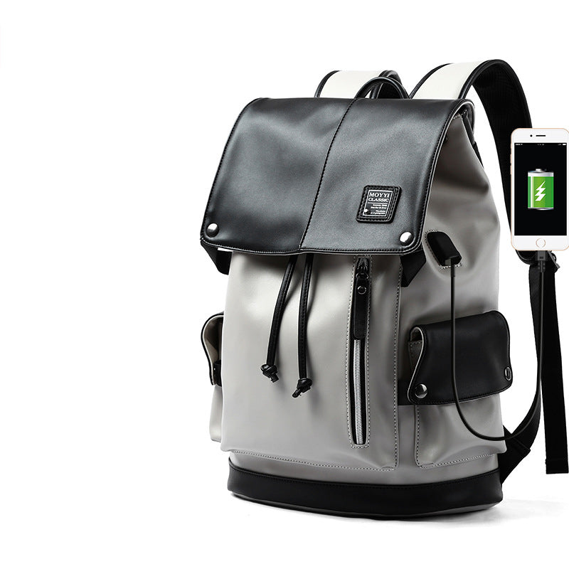 Männer-Wasserdichter Laptop-Rucksack – Bild 5 | LuxeStyle