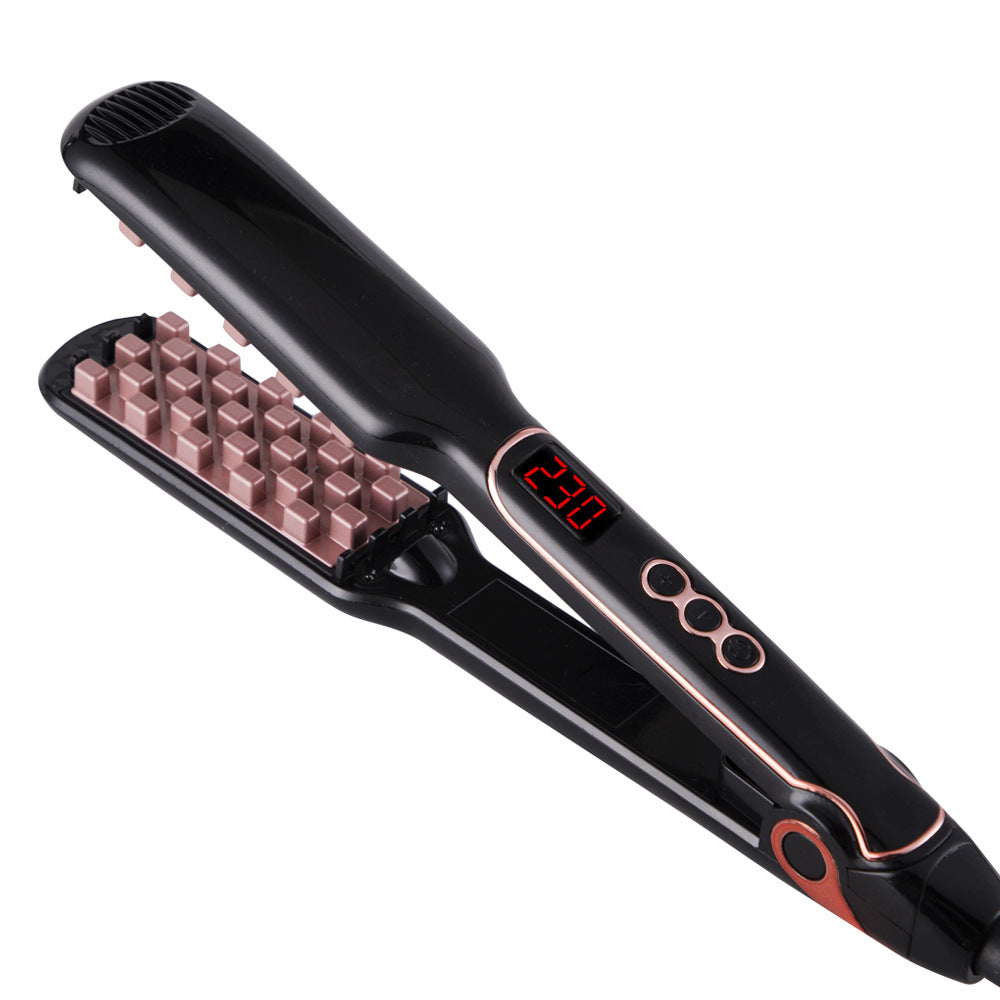 Glätteisen und Lockenstab 2-in-1