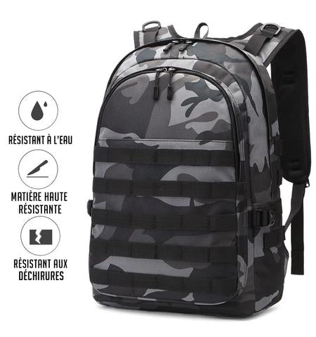 USB Camouflage Rucksack – Bild 3 | LuxeStyle