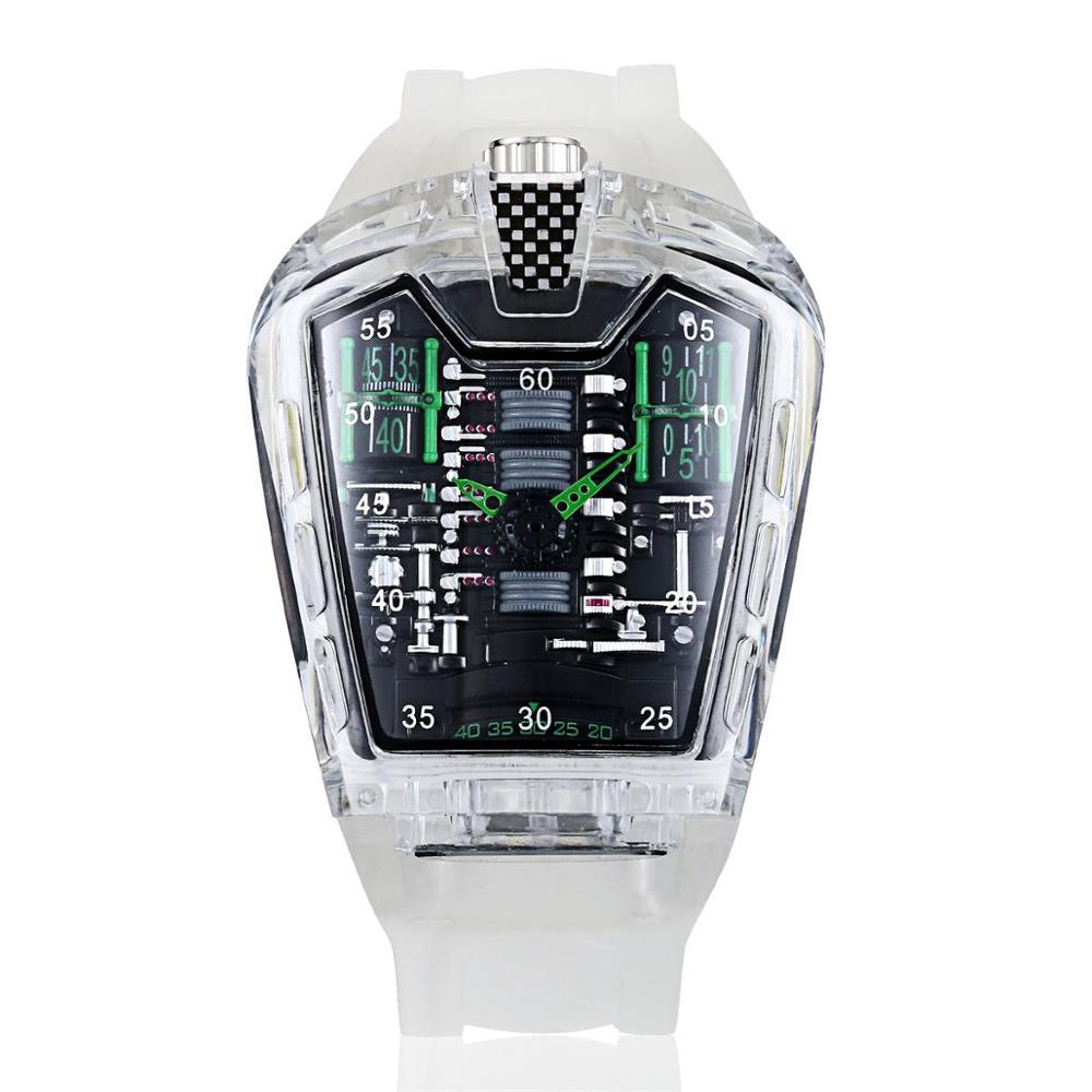 Quarzuhr mit Silikonarmband – Bild 2 | LuxeStyle