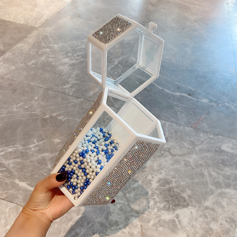 Glas-Aufbewahrungsbox mit Deckel für Kosmetik – Bild 2 | LuxeStyle