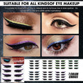 Wiederverwendbare Eyelash- und Eyeliner-Sticker