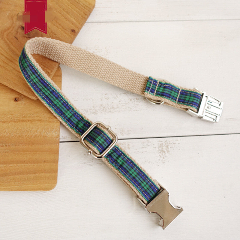 Halsband Metall Plaid – Bild 4 | LuxeStyle