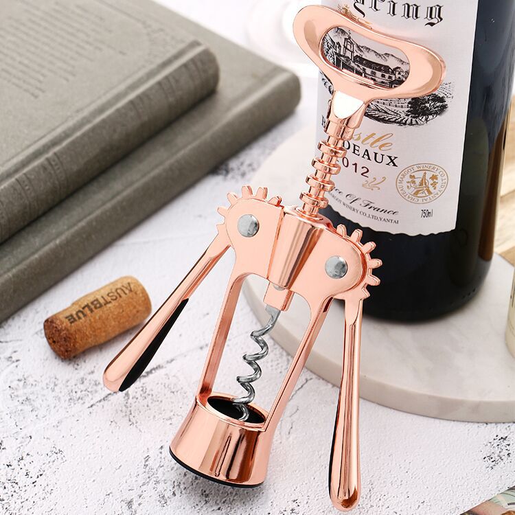 Korkenzieher aus Zinklegierung – Rose Gold – Bild 12 | LuxeStyle