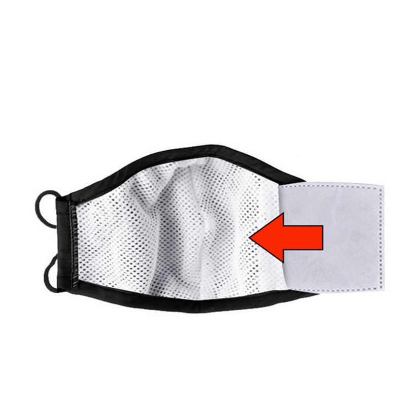 3D Schutzmaske Schwarz