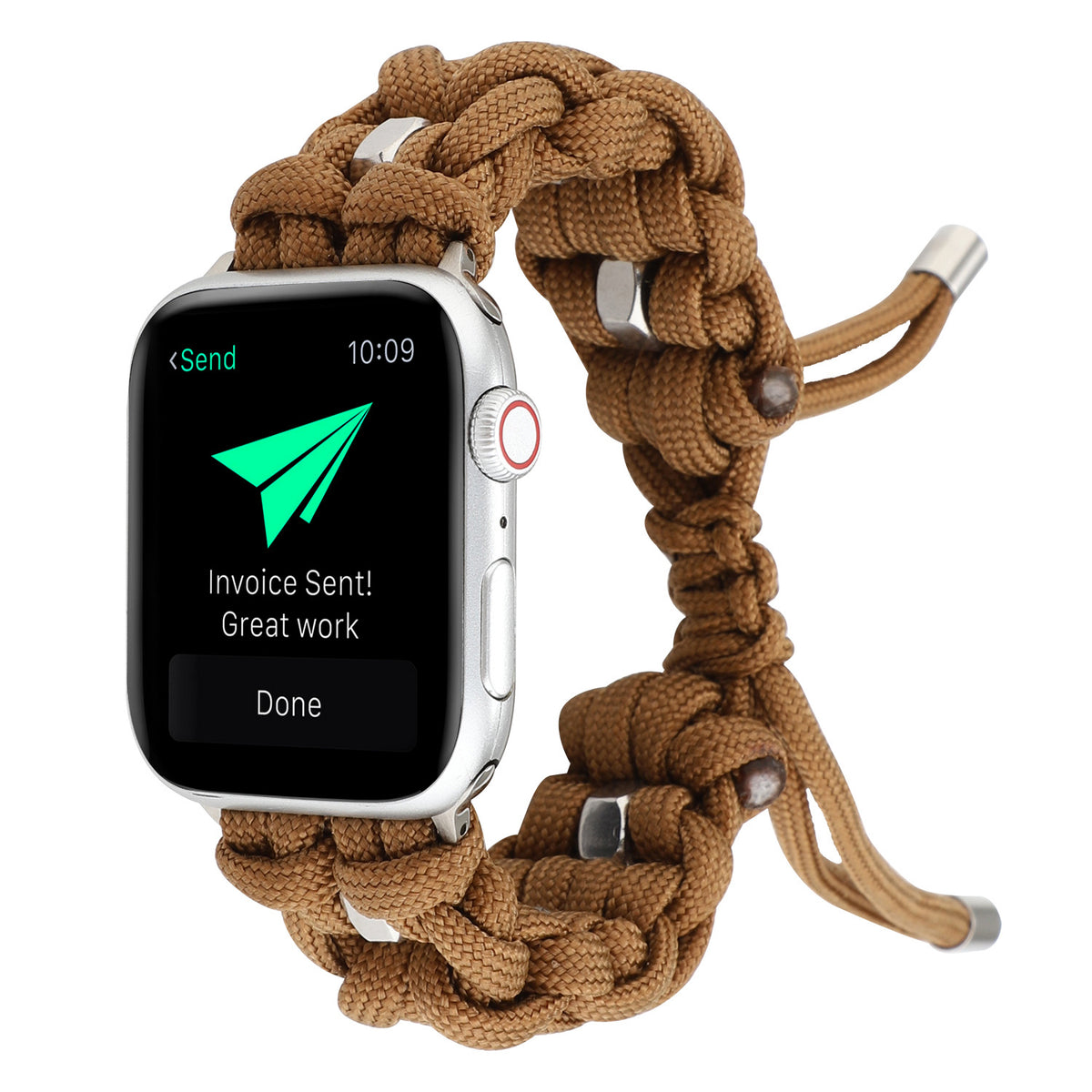 Geflochtenes Nylon-Armband für Apple Watch – Bild 3 | LuxeStyle